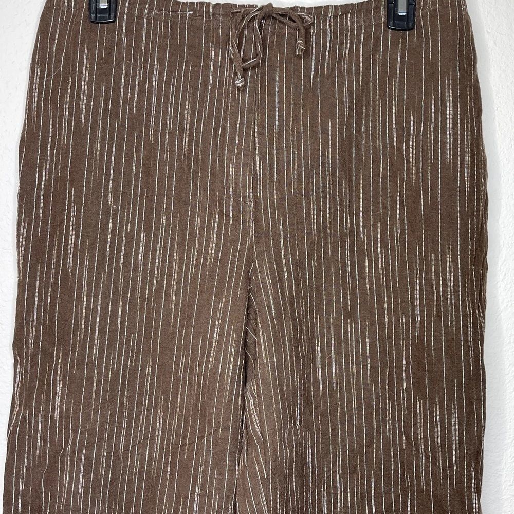 Dialogue Linen Drawstring‎ Pants - Picture 7 of 8